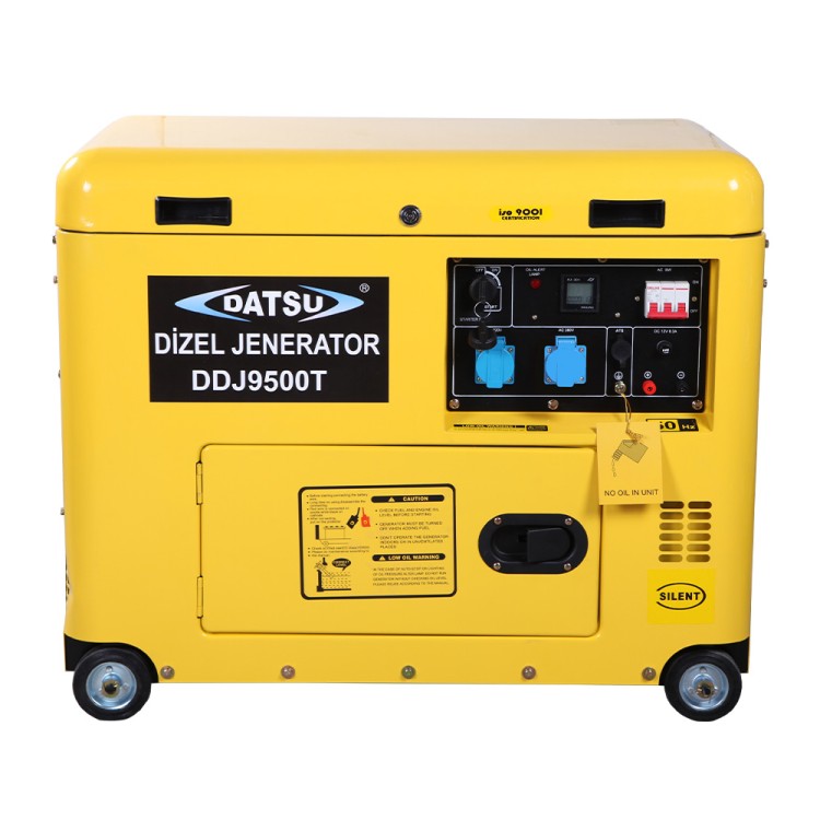 DDJ 9500S Dizel Marşlı Monofaze Jeneratör - 7.9kVA