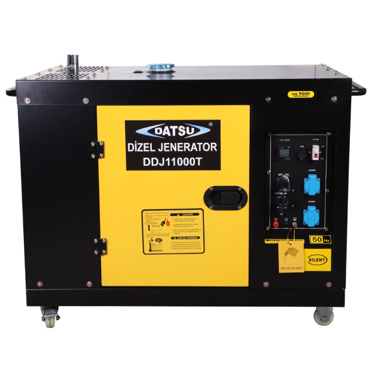 DDJ 11000S Dizel Marşlı Monofaze Jeneratör - 9.75kVA