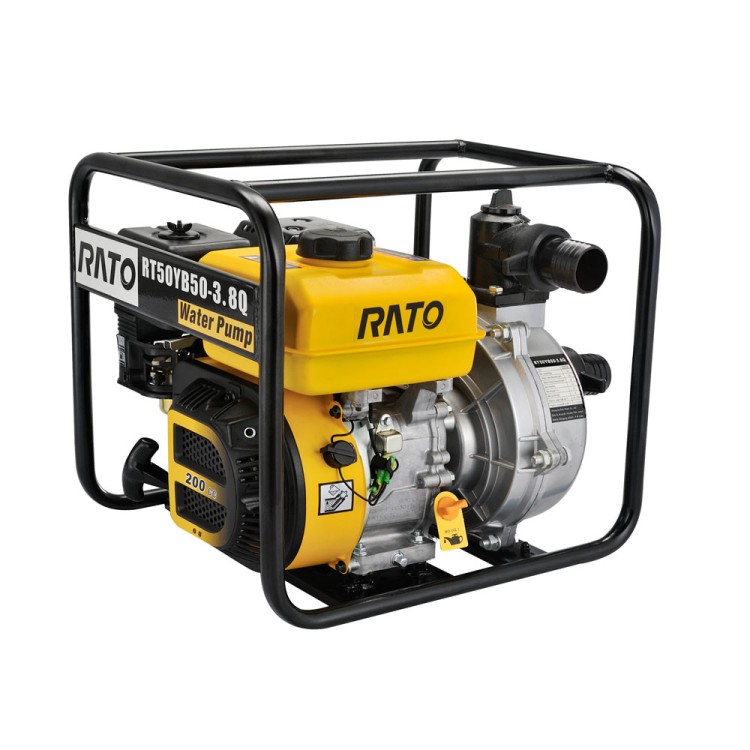 RT 50 YB80 (2") Benzinli İpli Yüksek Basınçlı Motopomp - 7HP
