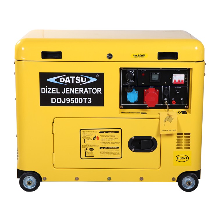 DDJ 9500S3 Dizel Marşlı Trifaze Jeneratör - 7.9kVA