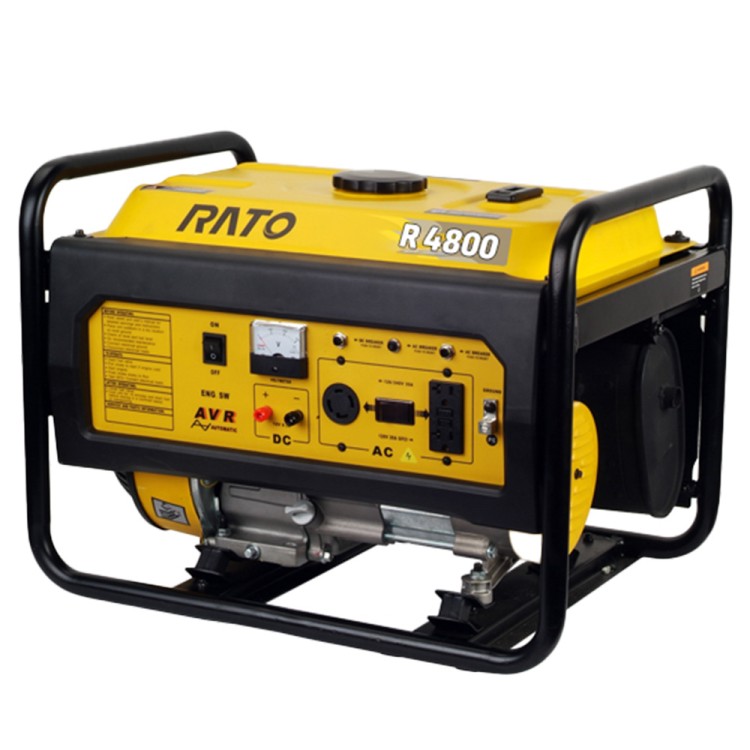 R 4800E Benzinli Marşlı Monofaze Jeneratör - 4.4kVA