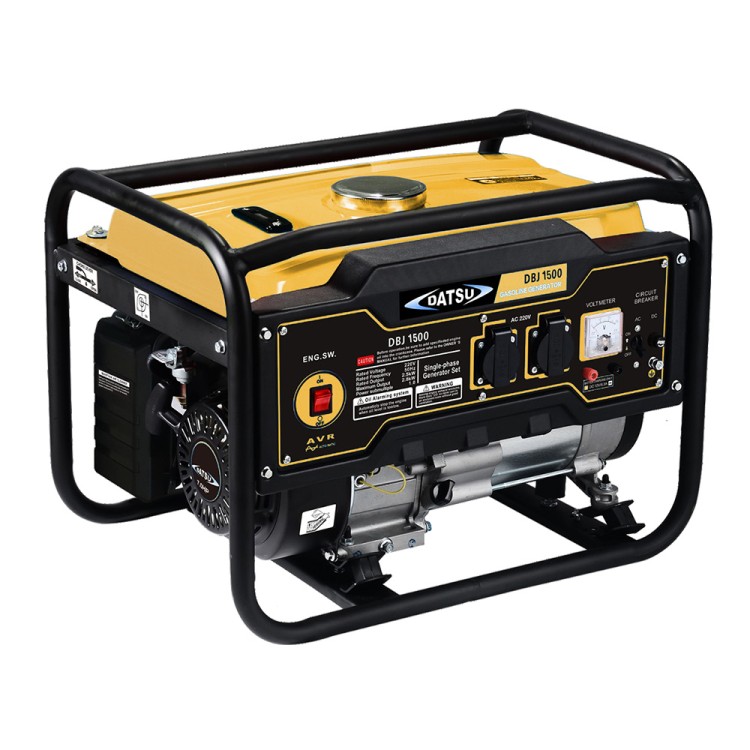 DBJ 1500 Benzinli İpli Monofaze Jeneratör - 1.25kVA