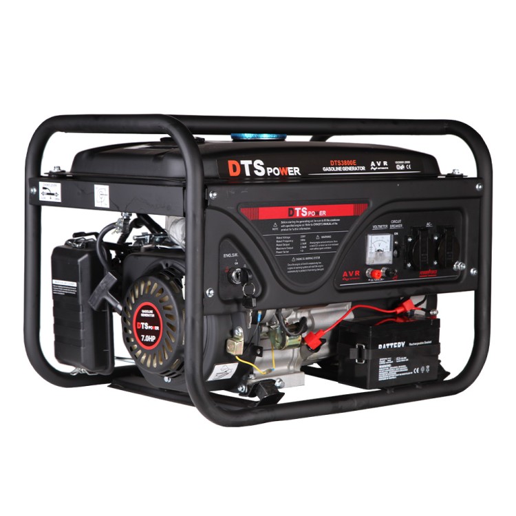 DTS 3800E Benzinli Marşlı Monofaze Jeneratör - 3.1kVA