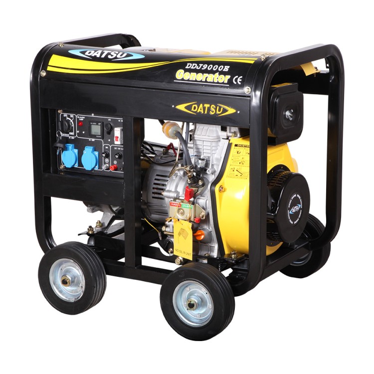 DDJ 9000E Dizel Marşlı Monofaze Jeneratör - 7kVA