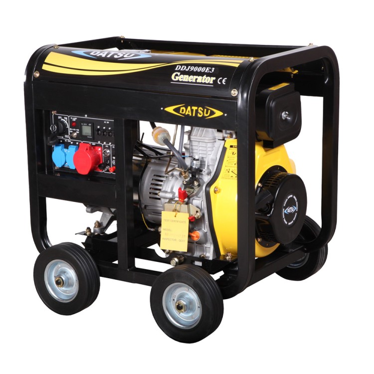 DDJ 9000E3 Dizel Marşlı Trifaze Jeneratör - 7kVA