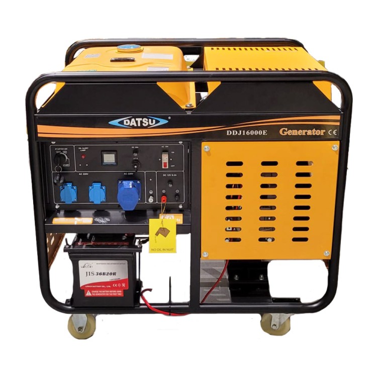 DDJ 16000E Dizel Marşlı Monofaze Jeneratör - 15kVA